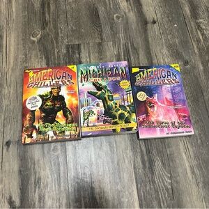 3 MICHIGAN, AMERICAN CHILLERS YA Horror Series